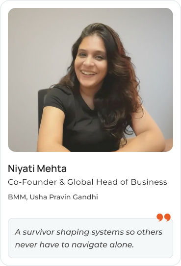 Niyati Mehta — Co-Founder & Global Head of Business